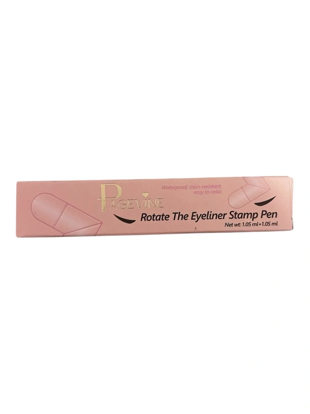 Pagevine Rotate The Eyeliner Stamp Pen - Brown